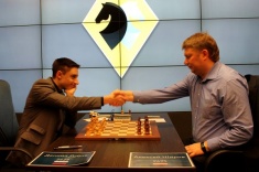 А. Широв выиграл вторую партию у Д. Дубова
