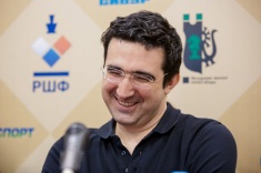 Vladimir Kramnik celebrates his anniversary