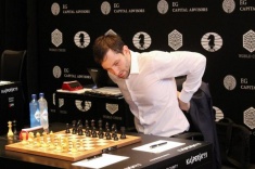 Alexander Grischuk Catches Up With Teimour Radjabov at FIDE Grand Prix Leg