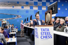 Four Rounds of Tata Steel Chess Tournament Played in Wijk aan Zee