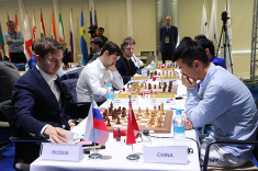 Russian Team Defeats China in Round 3 of World Team Championships