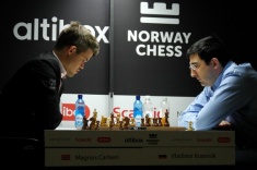 Magnus Carlsen Wins Blitz At Altibox Norway Chess