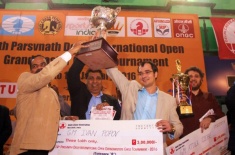 Иван Попов - победитель турнира в Нью-Дели
