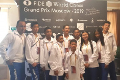 Колумбийские юниоры посетили этап Гран-при ФИДЕ в Москве