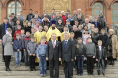 В Кемерово сыграли воспитанники православных школ