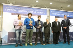 Антон Коробов выиграл блицтурнир на Кубок группы компаний "Регион"