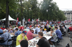В Лужниках состоялся грандиозный шахматный праздник