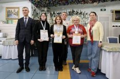 Завершился чемпионат России по спорту слепых в быстрые шахматы