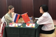 Россиянки победили во втором туре матча с Китаем
