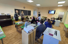 В Псковской области реализовали программу "Подари детям шахматный клуб"