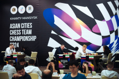 Surgut Team Wins Another Match at Asian Cities Chess Team Championship