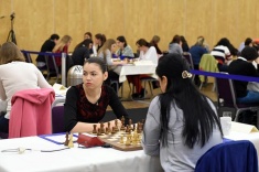Александра Горячкина сохраняет лидерство на чемпионате Европы по шахматам
