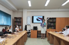 Дана Рейзниеце-Озола встретилась с учащимися Уральской шахматной академии